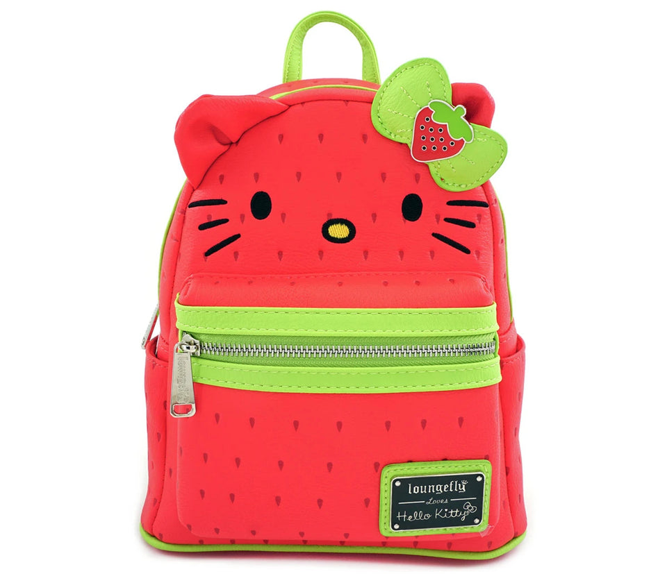 Hello Kitty Strawberry Mini Backpack by Loungefly