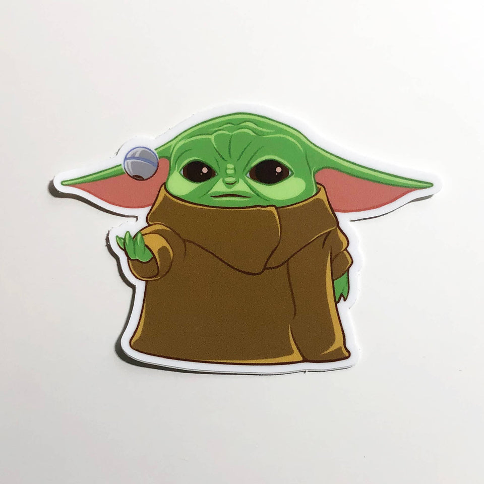 Baby Yoda - Vinyl Sticker