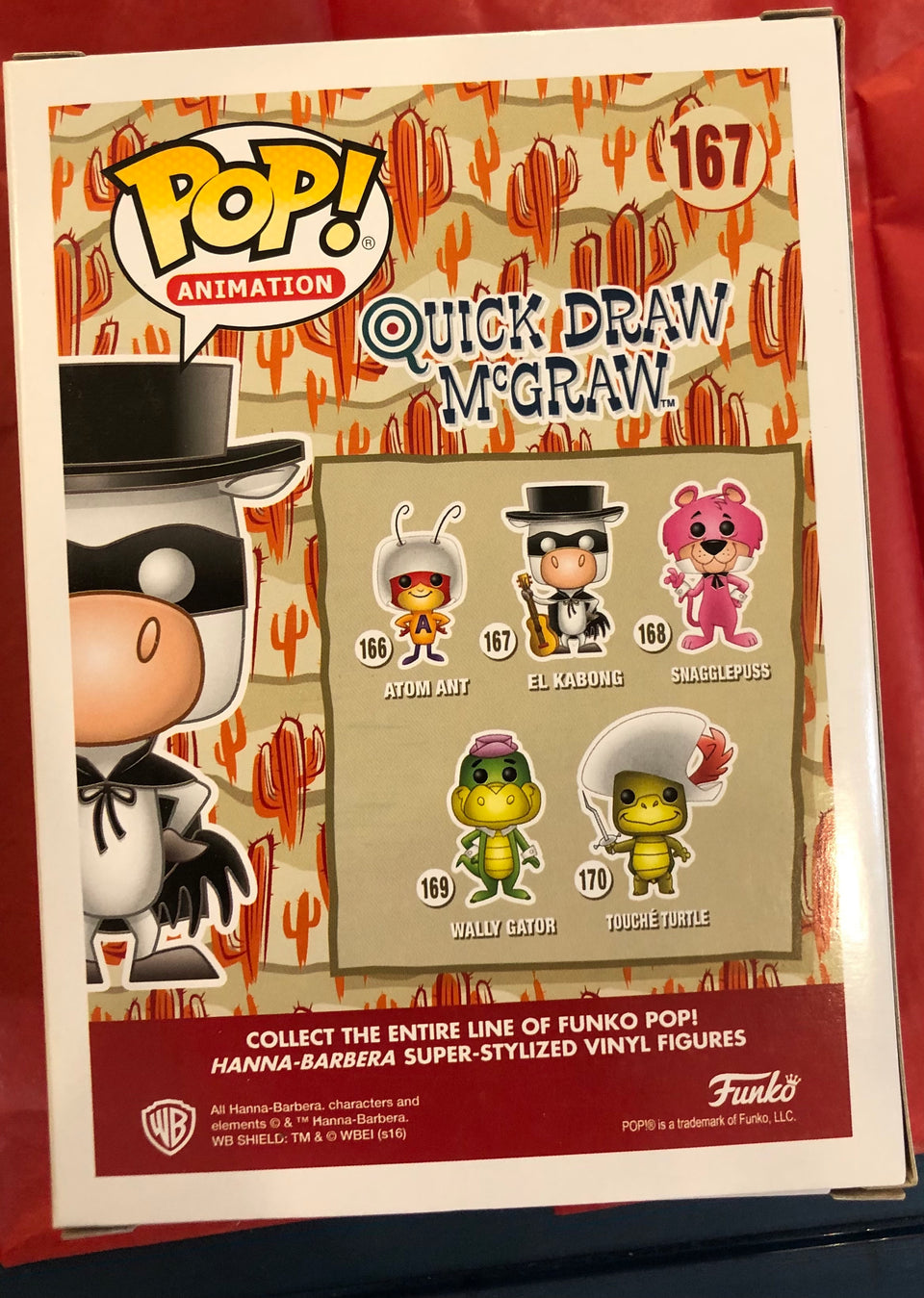 Funko Pop! Animation Quick Draw McGraw Specialty Series El Kabong #167
