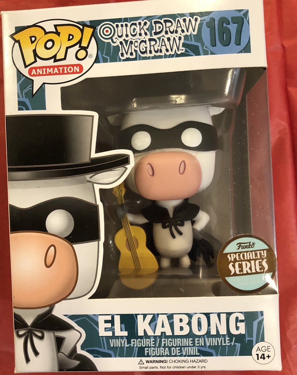 Funko Pop! Animation Quick Draw McGraw Specialty Series El Kabong #167